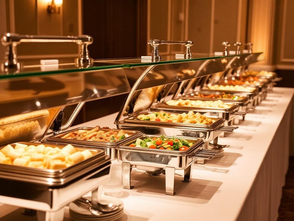 Premium buffet line