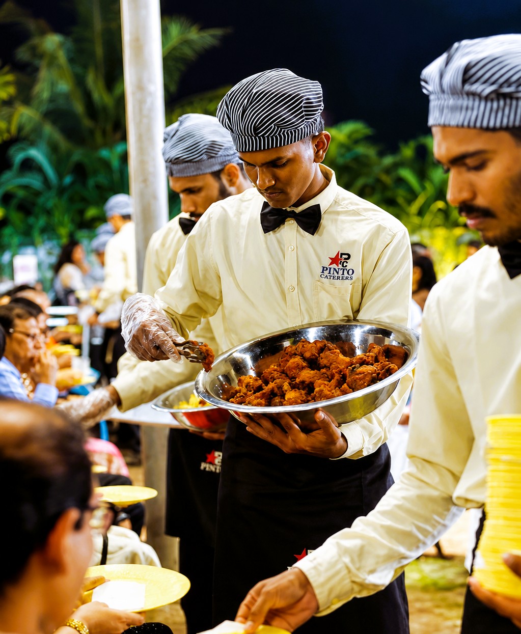 Attentive service from kitchen to table